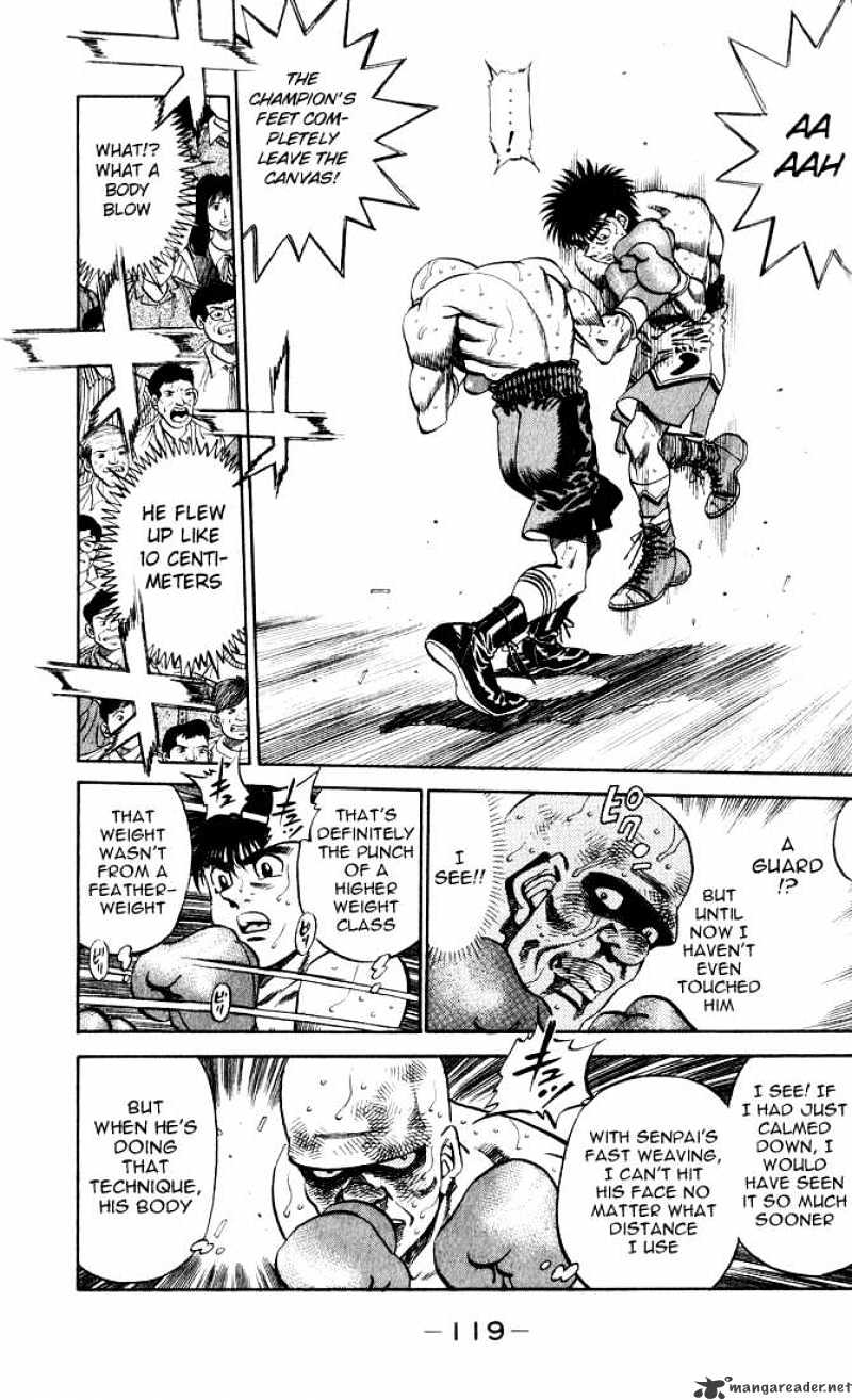 Hajime no Ippo: Fighting Spirit, Chapter 349 image 15